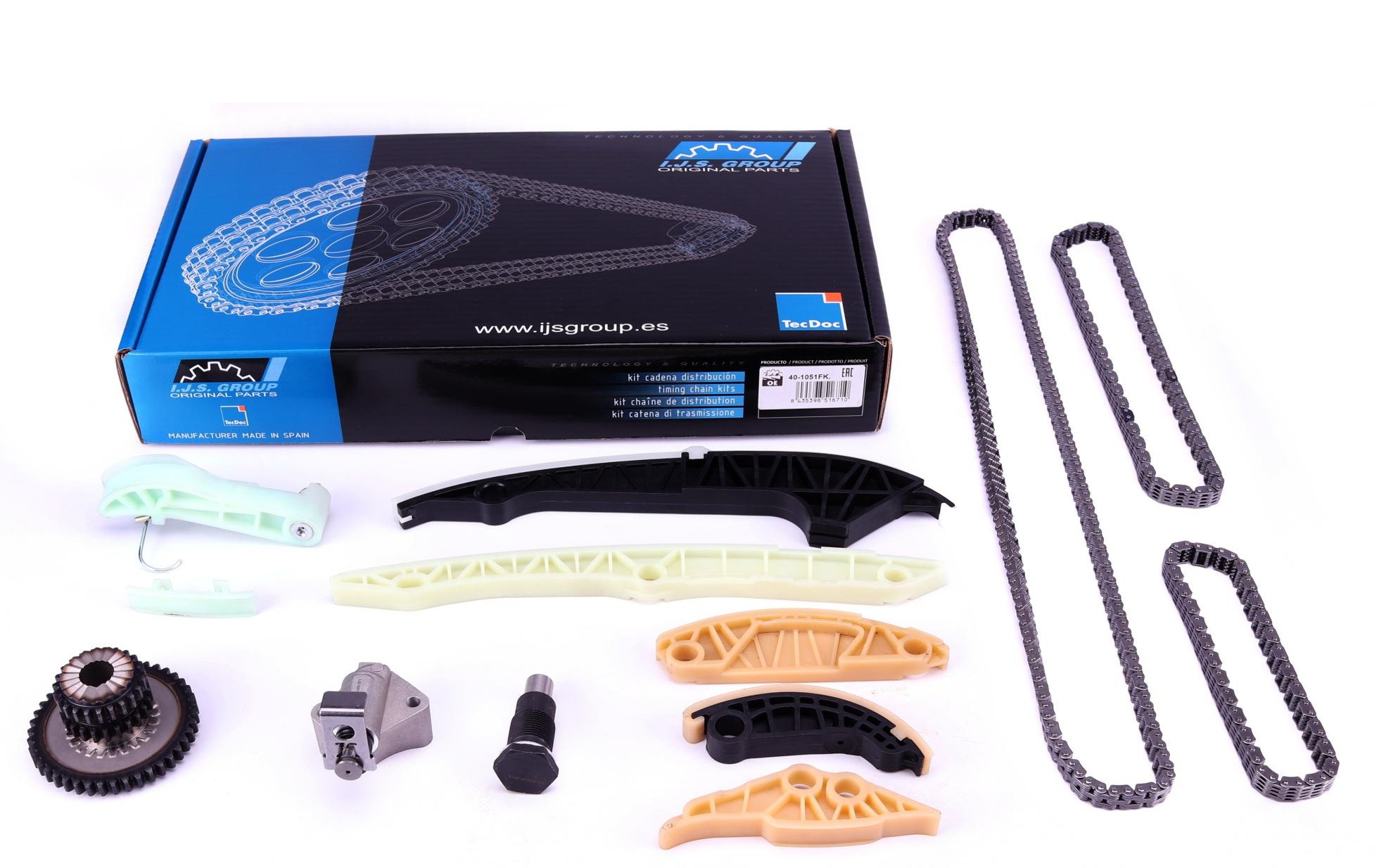 Комплект ланцюга грм audi a4/a6/vw passat 1.8-2.0 tfsi 09-12 byt/bzb/cdaa/ccta/cbfa/ccza/bpy/cawb/bwa